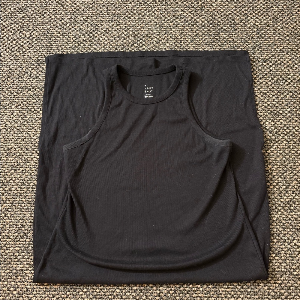 Black Sleeveless Top